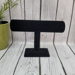 Black Velvet Jewelry Display Stand